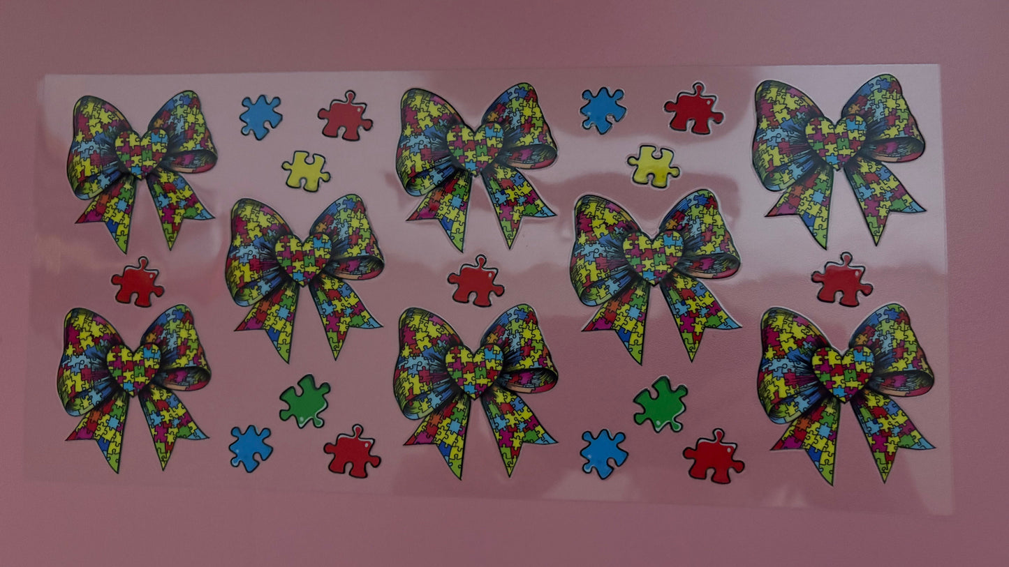 Autism Bows 16oz