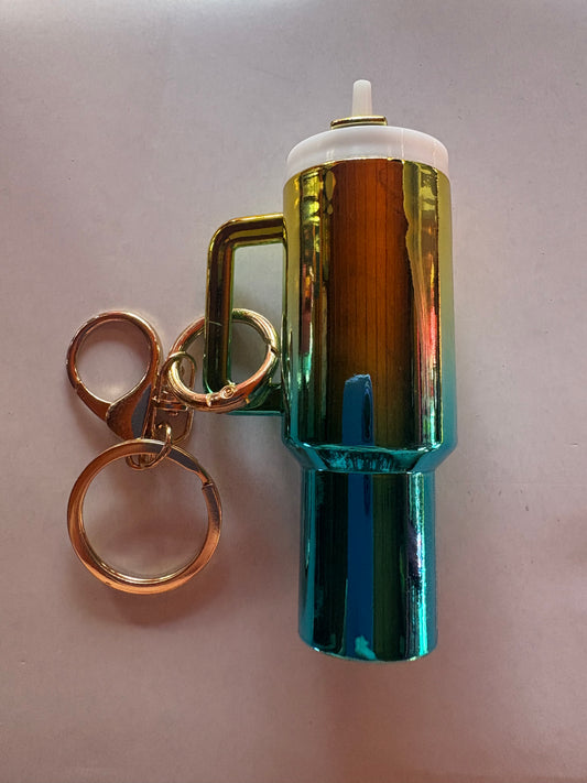 Metallic Gold/Teal