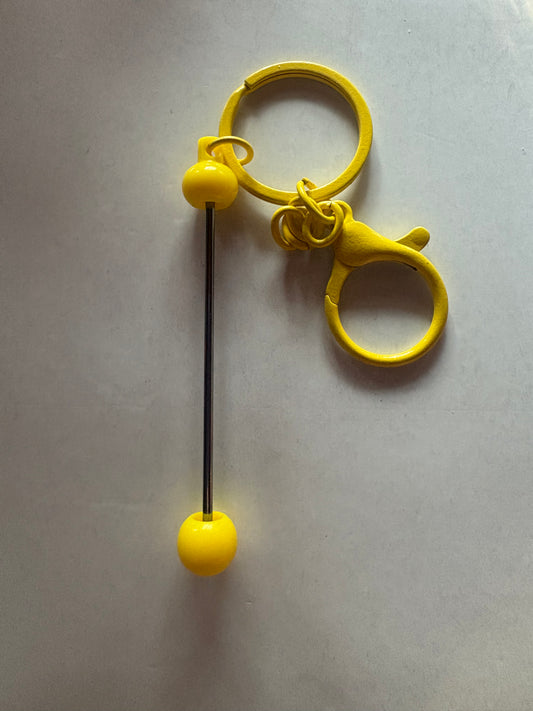 Yellow Stick Keychain